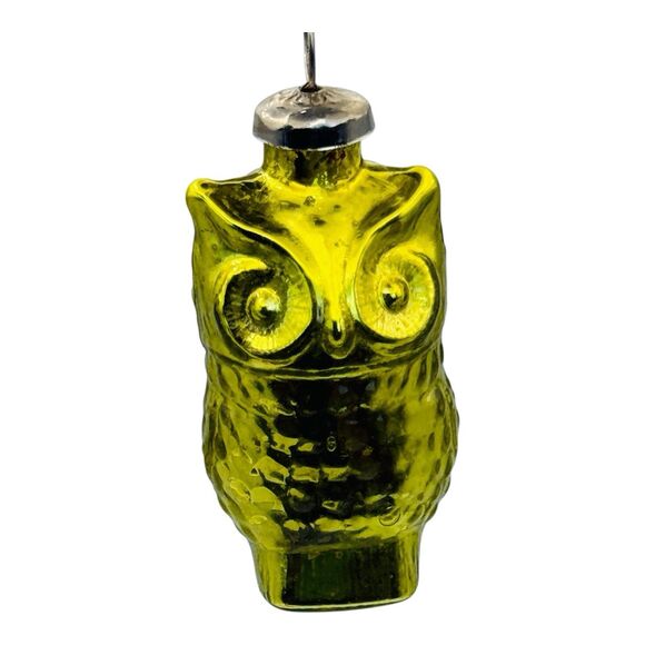 Owls Two’s Company Vintage Metallic Naturally Distressed Christmas Ornaments 4” - Picture 6 of 7